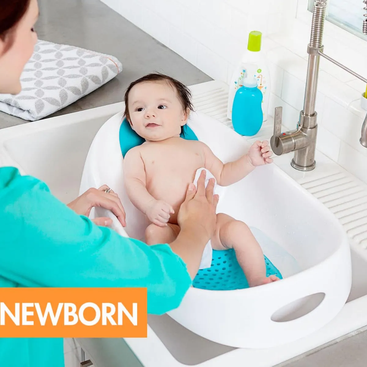 Travel Bath + Potty|Infant Tubs-Boon Inc. Soak Bath Tub