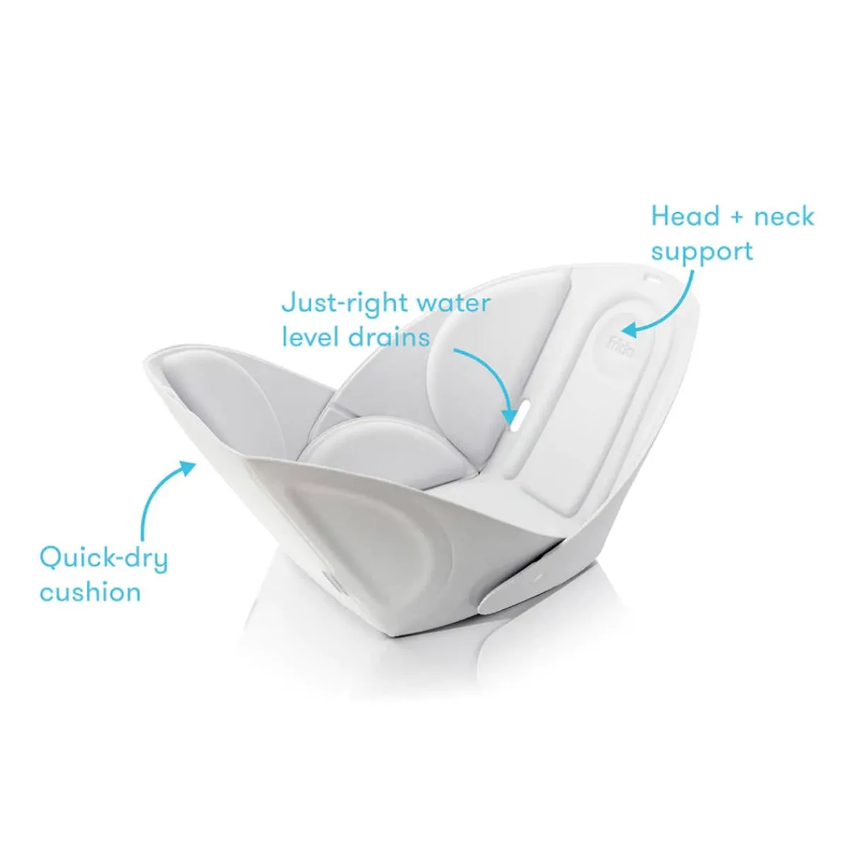Sink Liners + Bath Dividers-Fridababy Soft Sink Baby Bath