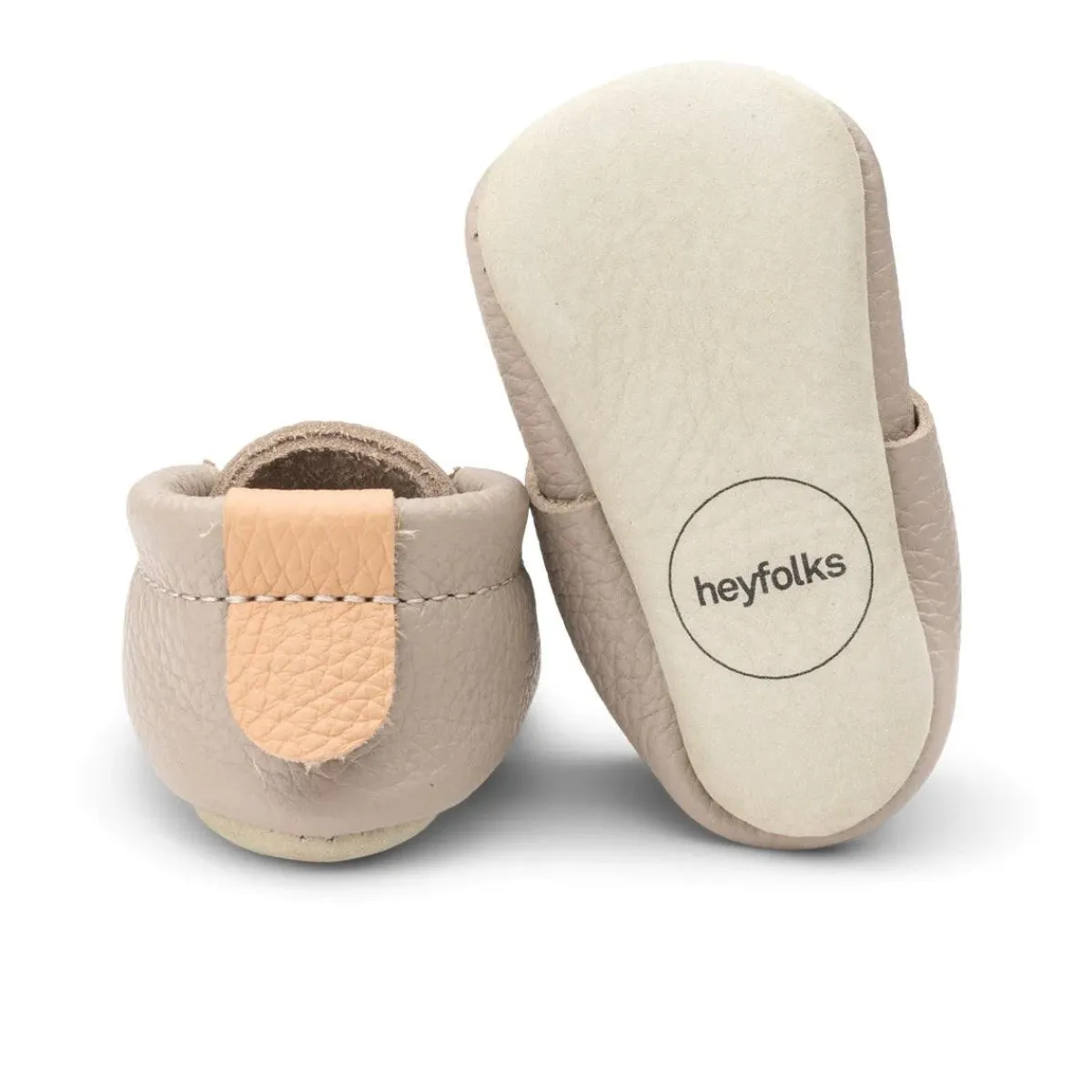 Moccasins|Infant Socks + Booties-Heyfolks Soft Soles