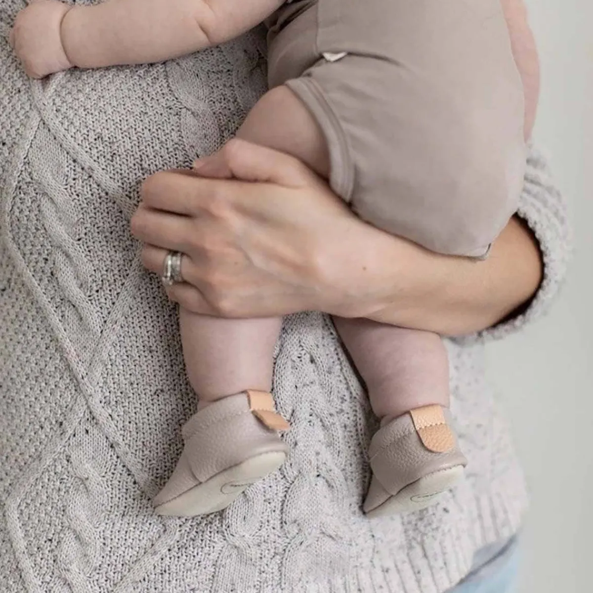 Moccasins|Infant Socks + Booties-Heyfolks Soft Soles