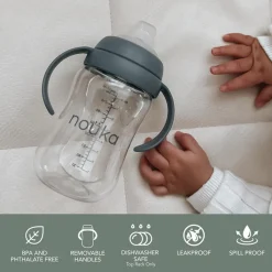 Kids Drinkware|Sippy Cups + Straw Cups-Nouka Soft Spout Sippy Cup