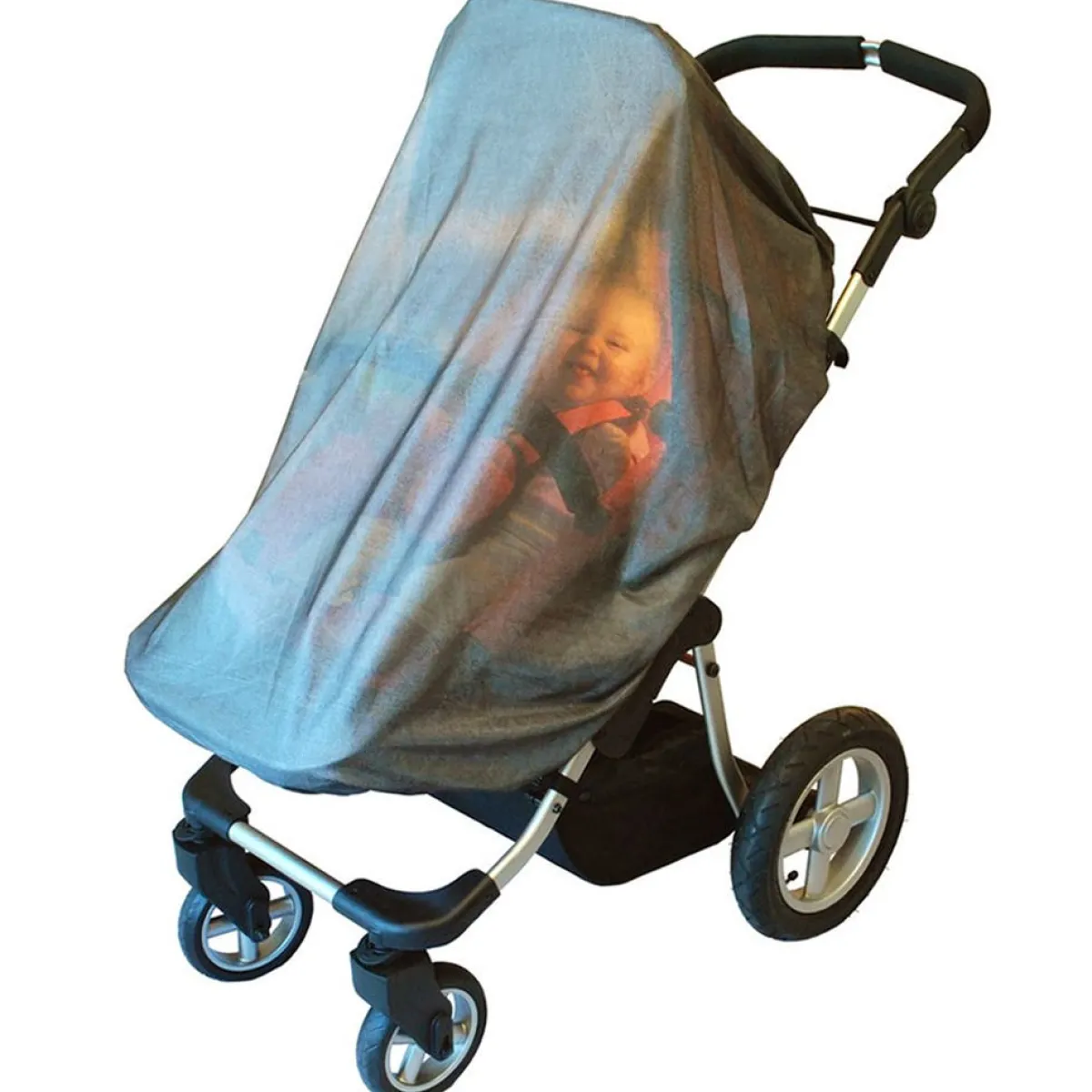 Stroller Accessories-Jolly Jumper Solar Safe Stroller and Playard Net