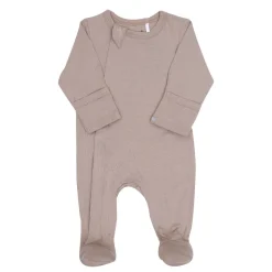 Onesies|Sleepers-Coccoli Solid Zipper Footie