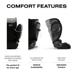 Car Seat Bases|High-Back Booster Seats-Cybex Solution G2 Car Seat