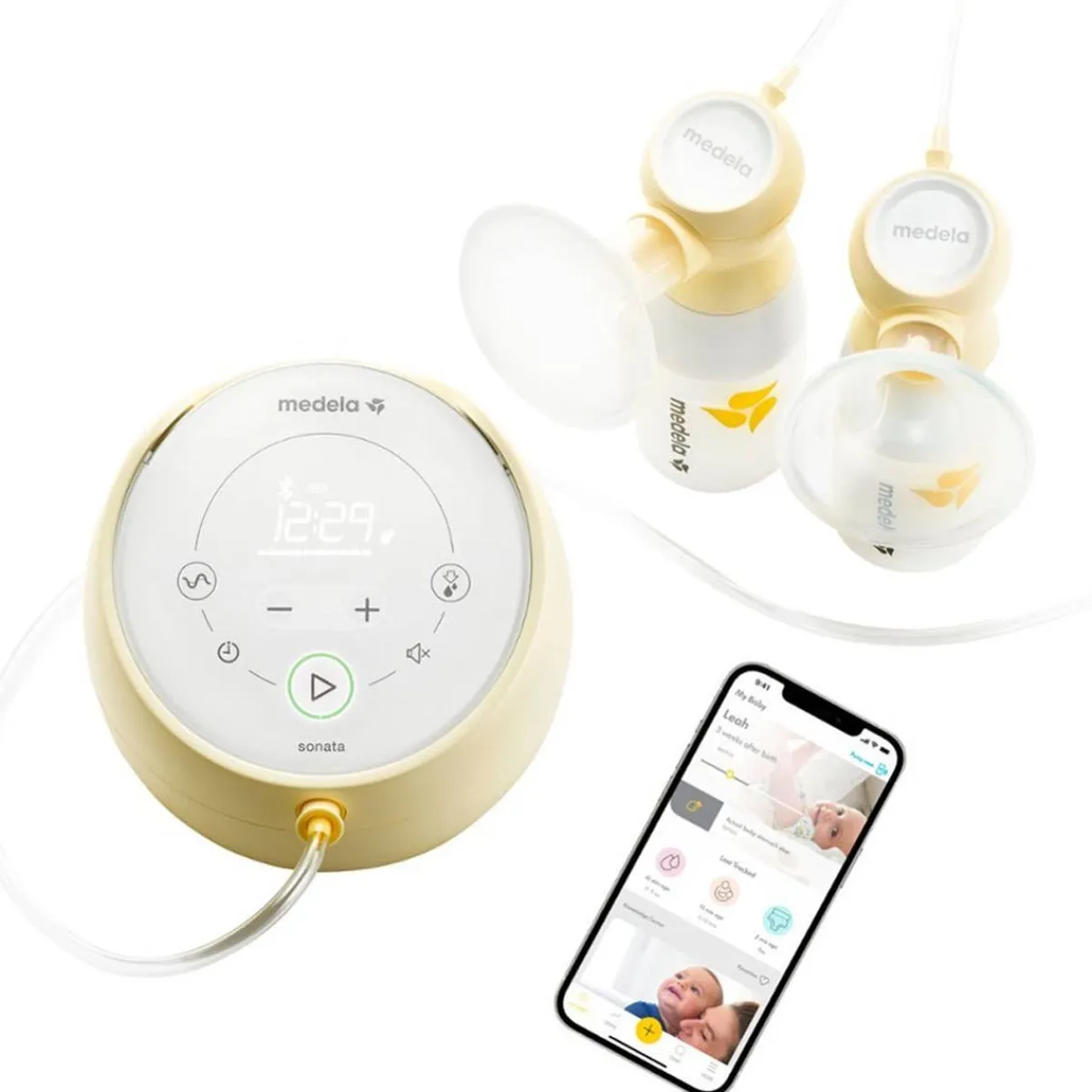 Breast Pumps + Accessories-Medela Sonata Smart Breast Pump