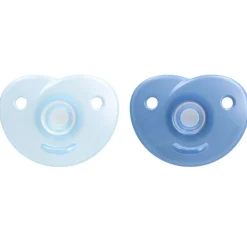 Pacifiers + Clips-Philips Avent Soothie Heart (2 Pack)