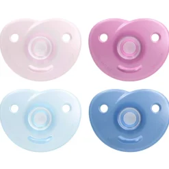 Pacifiers + Clips-Philips Avent Soothie Heart (2 Pack)