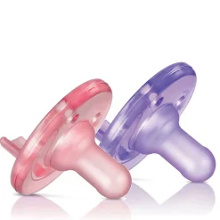 Pacifiers + Clips-Philips Avent Soothie 0-3M (2 Pack)