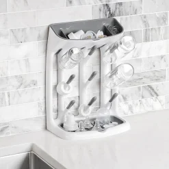 Bottle Brushes + Drying Racks-Oxo Tot Space Saving Drying Rack
