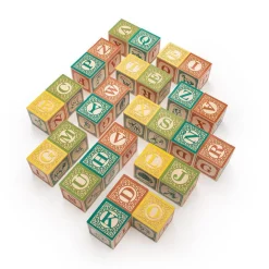 Wooden Toys|Blocks + Shape Sorters-Uncle Goose Spanish ABC Blocks
