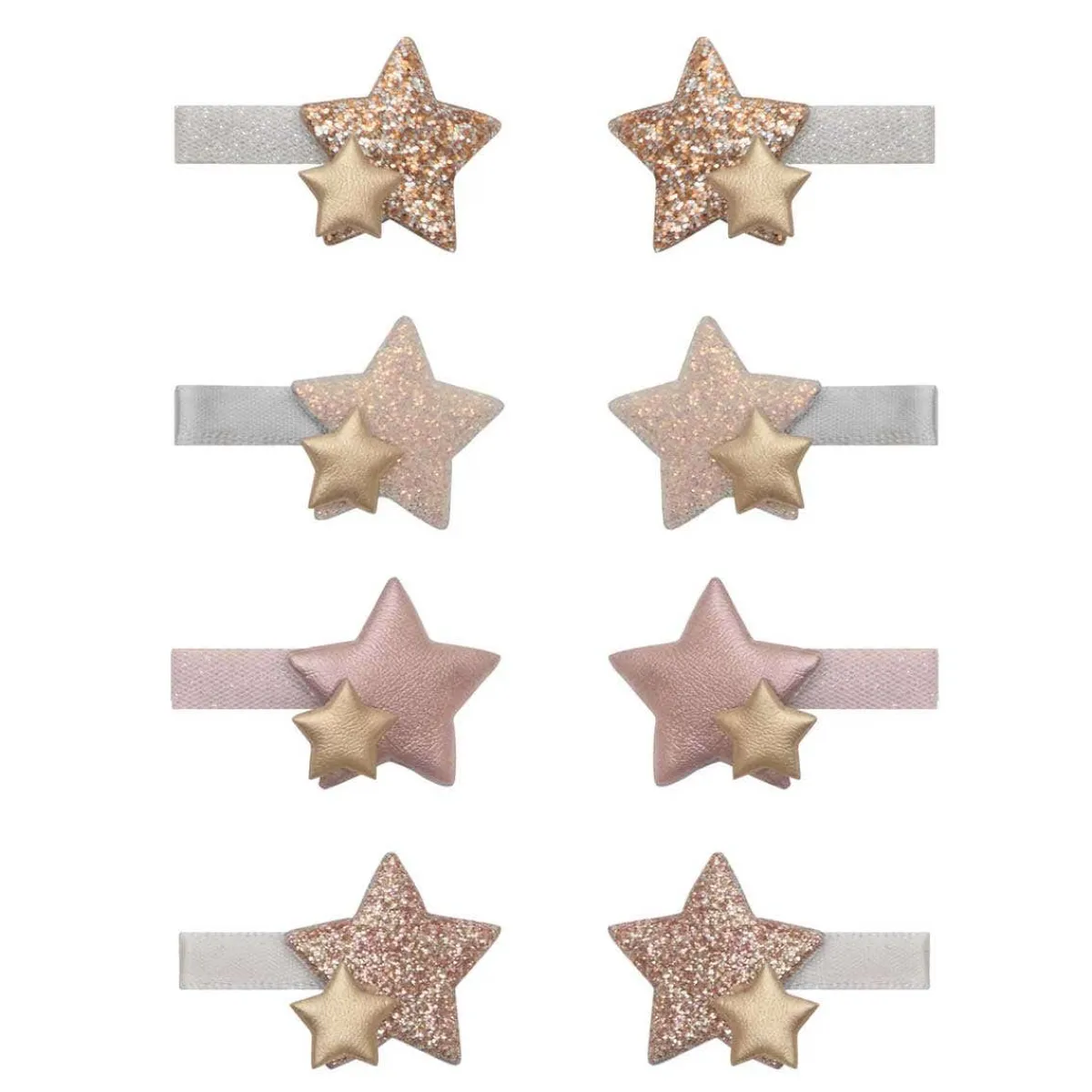 Hair Accessories-Mimi & Lula Sparkle Star Mini Clips