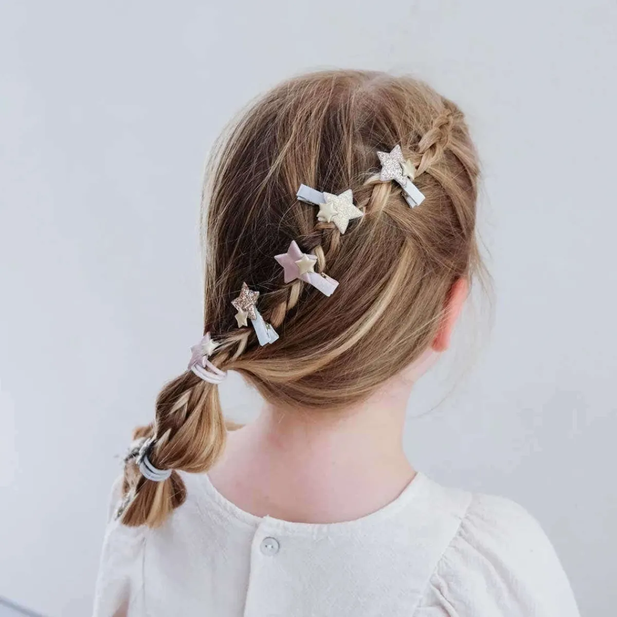 Hair Accessories-Mimi & Lula Sparkle Star Mini Clips