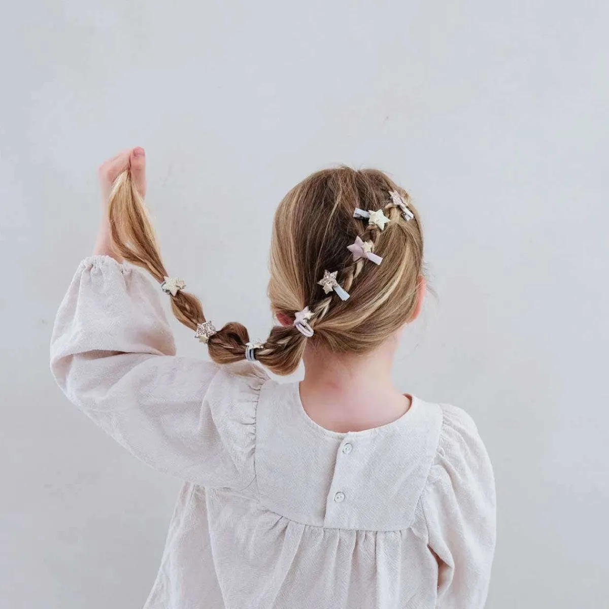 Hair Accessories-Mimi & Lula Sparkle Star Mini Clips
