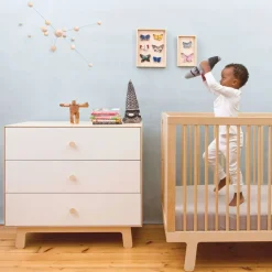 Convertible Cribs-Oeuf Sparrow Crib