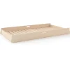 Twin Beds + Trundles-Oeuf Sparrow Trundle Bed