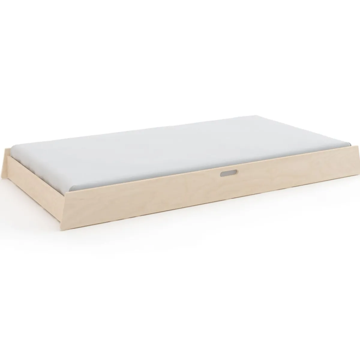 Twin Beds + Trundles-Oeuf Sparrow Trundle Bed