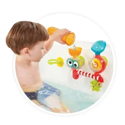 Bath Toys-Yookidoo Spin 'N' Sprinkle Water Lab