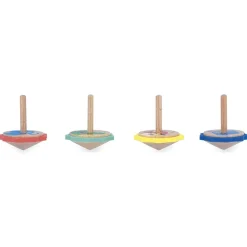 Wooden Toys-Janod Spinning Tops