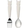 Kids Utensils|Toddler Training Utensils-LouLou Lollipop Spoon & Fork Set