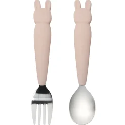 Kids Utensils|Toddler Training Utensils-LouLou Lollipop Spoon & Fork Set