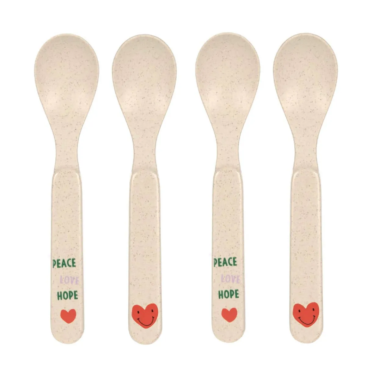 Kids Utensils|Toddler Training Utensils-Lassig Spoon Set (4 Pack)
