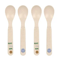 Kids Utensils|Toddler Training Utensils-Lassig Spoon Set (4 Pack)