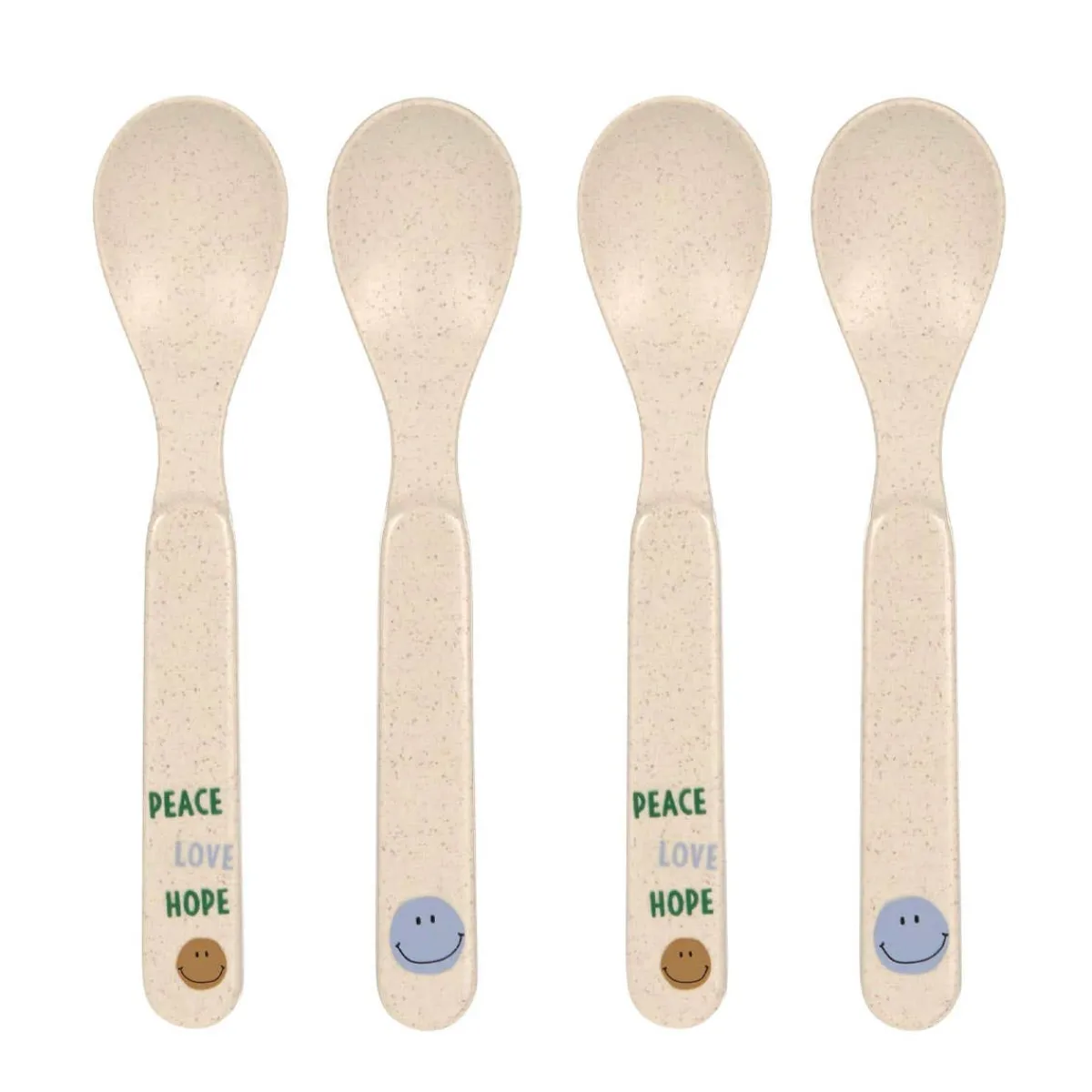 Kids Utensils|Toddler Training Utensils-Lassig Spoon Set (4 Pack)