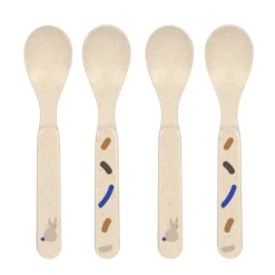 Kids Utensils|Toddler Training Utensils-Lassig Spoon Set (4 Pack)