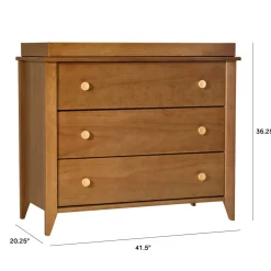 Dressers|Changer Dressers-Babyletto Sprout 3 Drawer Changer Dresser
