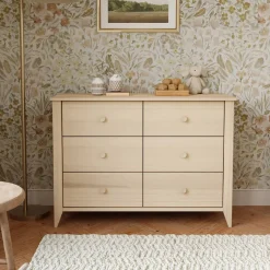 Dressers-Babyletto Sprout 6 Drawer Double Dresser