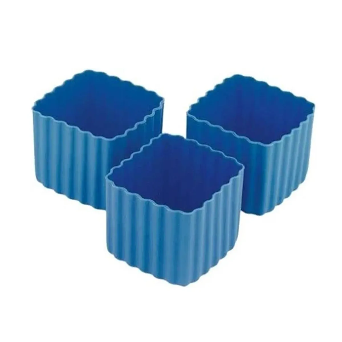 Kids Bento Boxes|Feeding Sets-MontiiCo Square Bento Cups (3 Pack)
