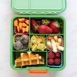 Kids Bento Boxes|Feeding Sets-MontiiCo Square Bento Cups (3 Pack)