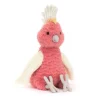 Plush Animals-Jellycat Squawkatoo (Pink Cockatoo)