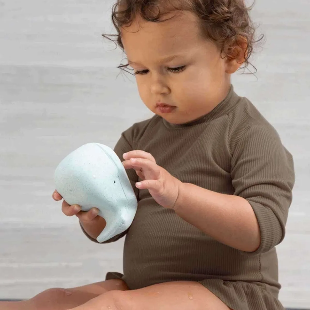 Bath Toys-Hevea Squeeze 'N' Splash Bath Toy (Whale)