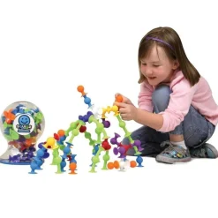 Play + Learn Toys|Bath Toys-Fat Brain Toys Squigz Deluxe Set