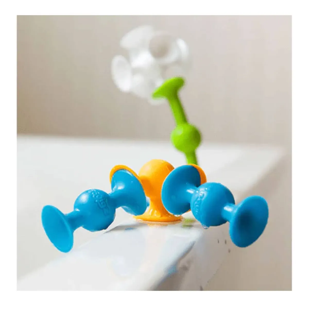Play + Learn Toys|Bath Toys-Fat Brain Toys Squigz Deluxe Set