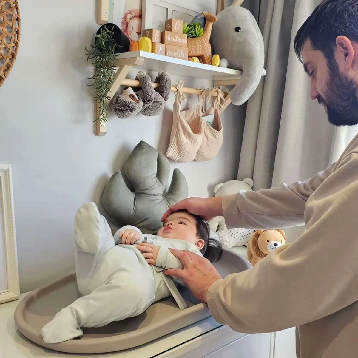 Changing Pads + Covers|Change Trays + Pads-Shnuggle Squishy Changing Mat