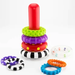 Stack + Nest Toys-Sassy Stacks of Circles