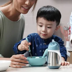 Kids Utensils|Toddler Training Utensils-Beaba Stainless Steel Cutlery