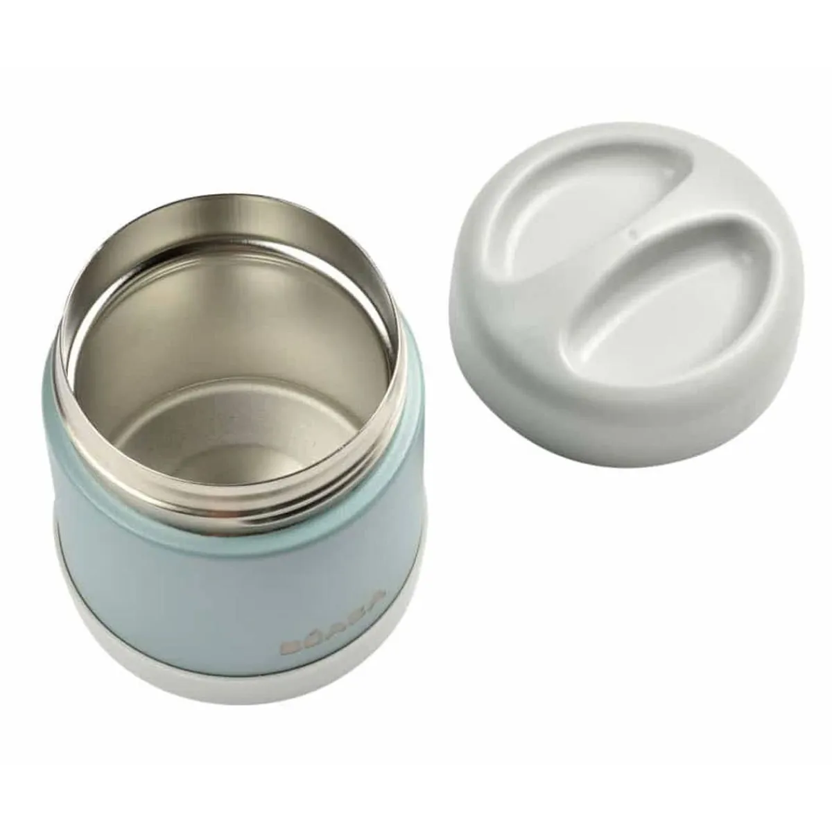 Kids Lunch Bags & Boxes|Baby Food Prep + Storage-Beaba Stainless Steel Jar (10 oz)