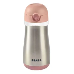 Kids Drinkware|Kids Water Bottles-Beaba Stainless Steel Kids Water Bottle