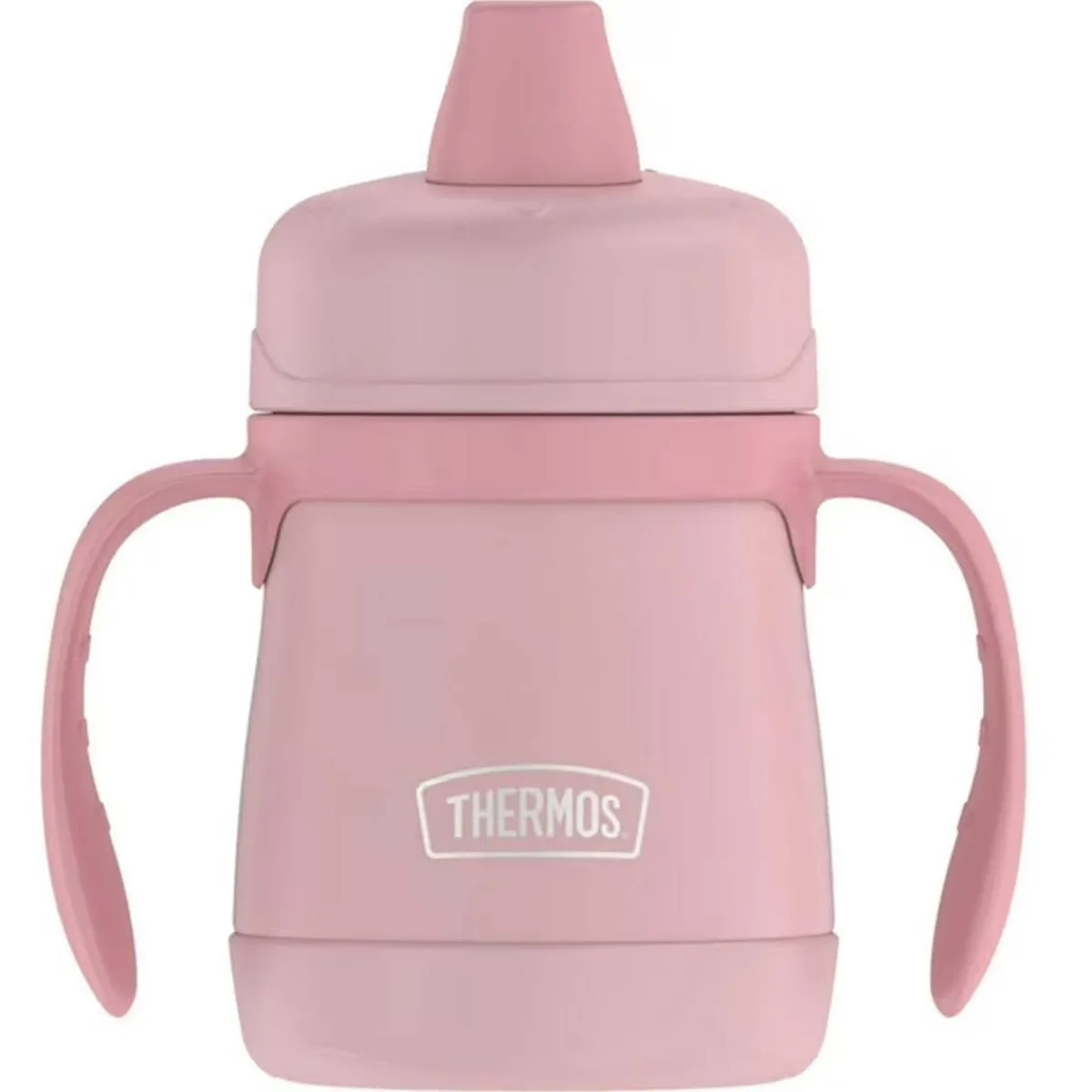 Kids Drinkware|Sippy Cups + Straw Cups-Thermos Stainless Steel Sippy Cup with Handles