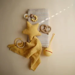 Loveys|Blankets-Mushie Star Lovey