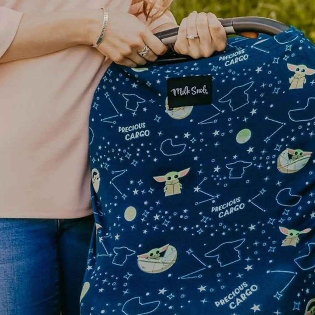 Nursing Scarves|Nursing Covers-Milk Snob Star Wars Car Seat Cover