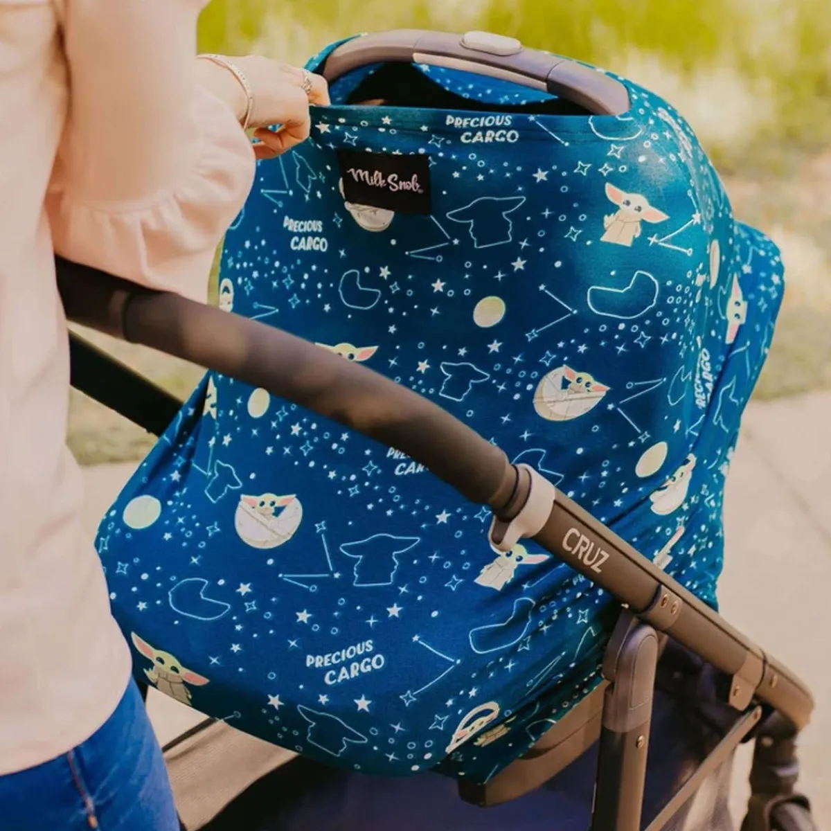 Nursing Scarves|Nursing Covers-Milk Snob Star Wars Car Seat Cover