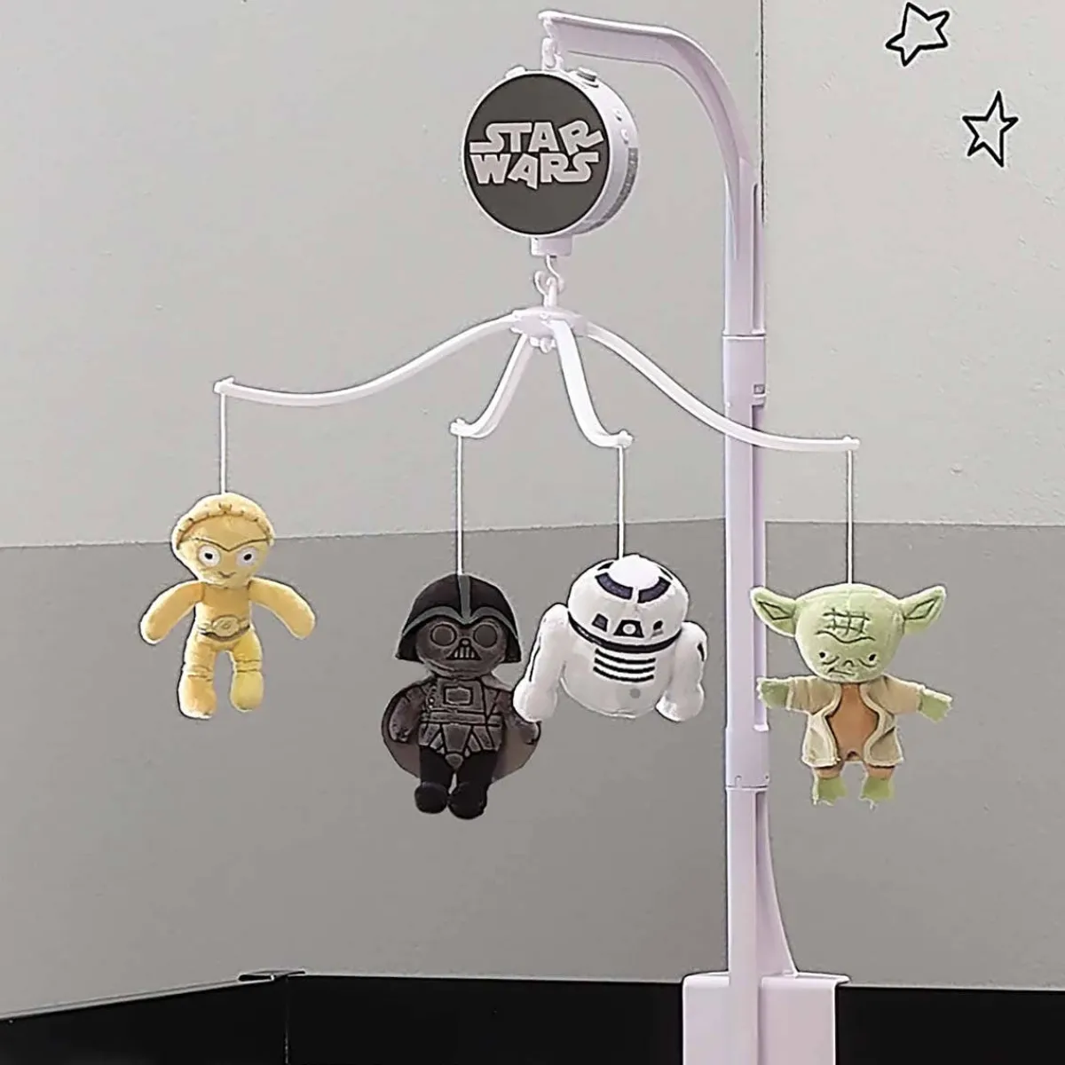 Mobiles-Lambs & Ivy Star Wars Classic Musical Mobile