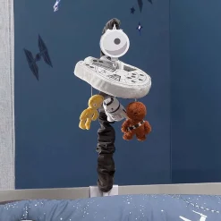 Mobiles-Lambs & Ivy Star Wars Millennium Falcon Musical Mobile