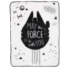 Blankets-Lambs & Ivy Star Wars Millennium Falcon Sherpa Blanket