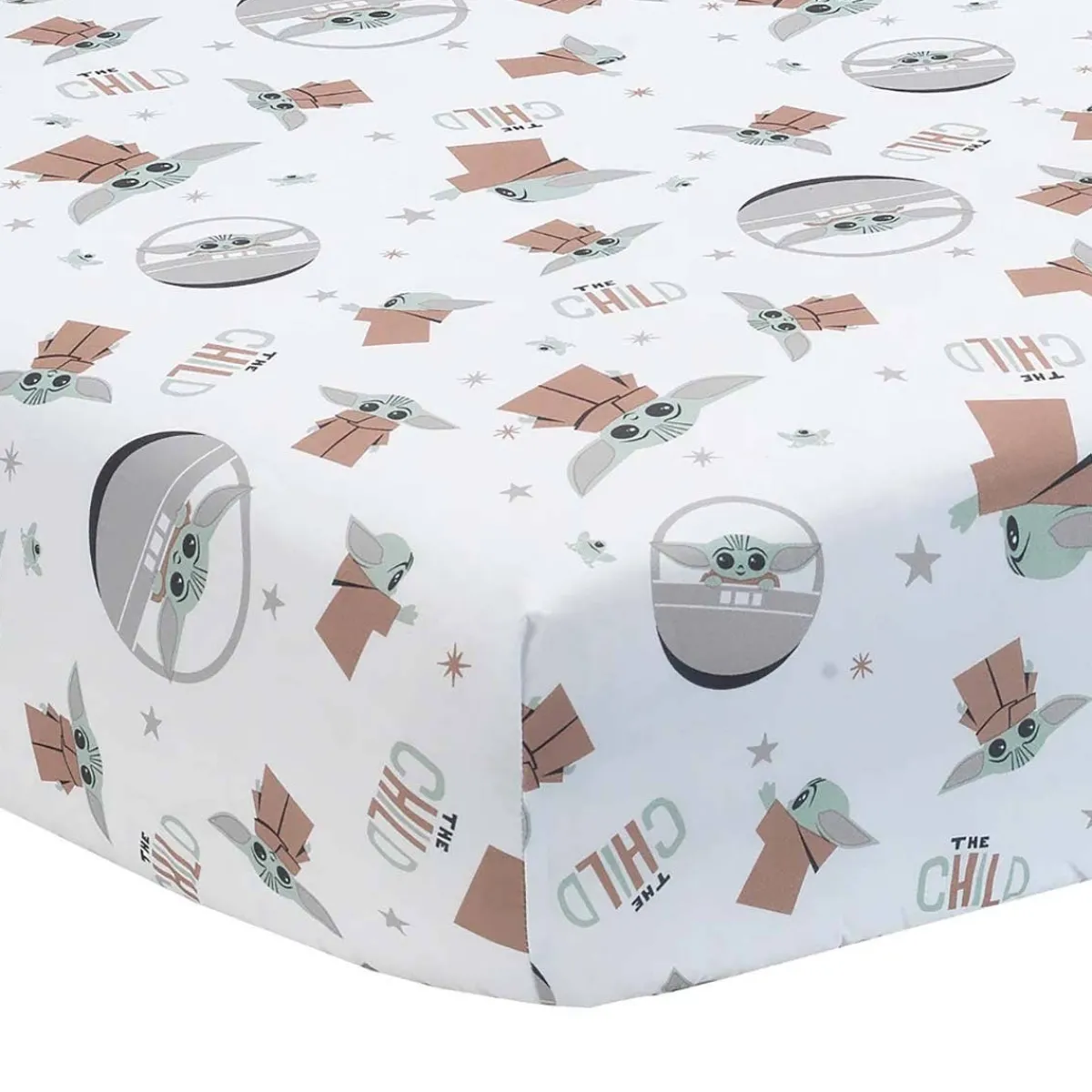 Crib Bedding Sets-Lambs & Ivy Star Wars the Child 3 Piece Crib Set