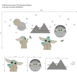 Wall Decor-Lambs & Ivy Star Wars Wall Decals